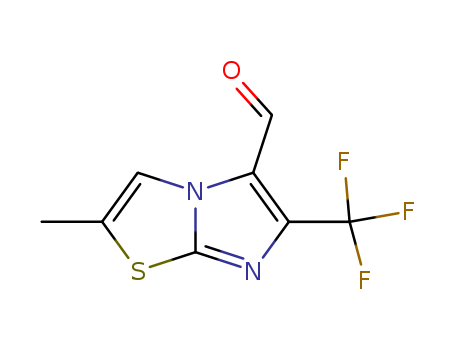 2-METHYL-6-(TRIFLUOROMETHYL)IMIDAZO[2,1-B]THIAZOLE-5-CARBALDEHYDE