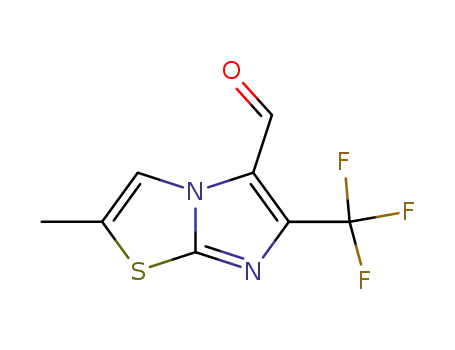2-Methyl-6-(trifluoromethyl)imidazo[2,1-B]thiazole-5-carbaldehyde