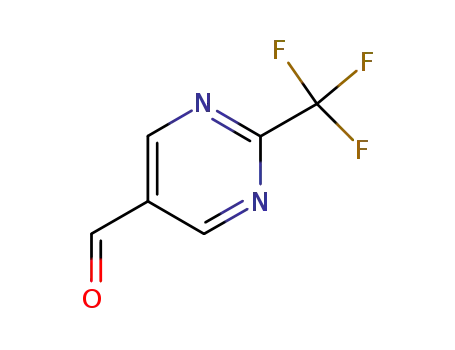 Molecular Structure of 304693-66-1 (2-TRIFLUOROMETHYL-PYRIMIDINE-5-CARBALDEHYDE)