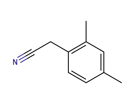 Molecular Structure of 68429-53-8 (2,4-DIMETHYLPHENYLACETONITRILE)