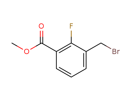 Benzoic acid, 3-(bromomethyl)-2-fluoro-, methyl ester