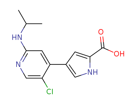 4-(5-chloro-2-(isopropylaMino)pyridin-4-yl)-1H-pyrrole-2-carboxylic acid