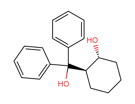 Molecular Structure of 214853-77-7 ((1R,2R)-2-[(diphenyl)-hydroxymethyl] cyclohexan-1-ol)
