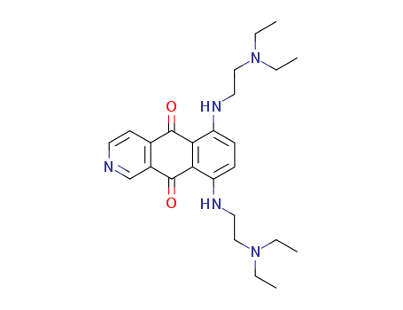 144510-89-4,6,9-bis{[2-(diethylamino)ethyl]amino}benzo[g]isoquinoline-5,10-dione,BBR 2807