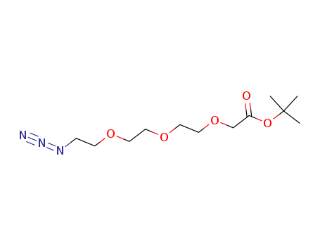 Acetic acid, [2-[2-(2-azidoethoxy)ethoxy]ethoxy]-, 1,1-dimethylethyl ester