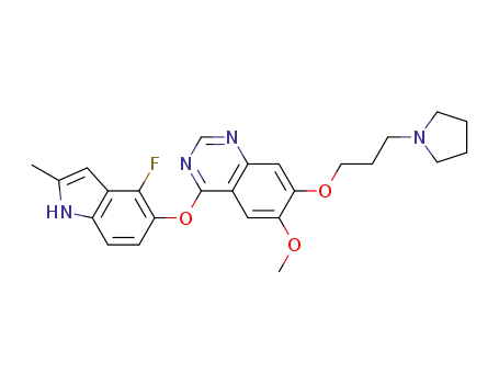Molecular Structure of 288383-20-0 (Cediranib)