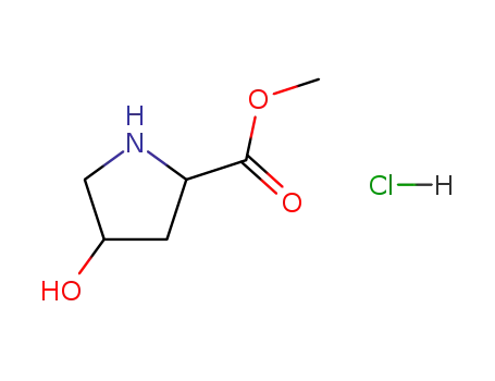 Molecular Structure of 40126-30-5 (H-CIS-HYP-OME HCL)