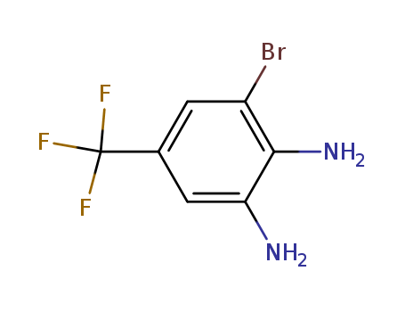 1,2-diamino-3-bromo-5-(trifluoromethyl)benzene