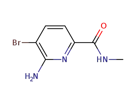 6-amino-5-bromo-N-methylpicolinamide