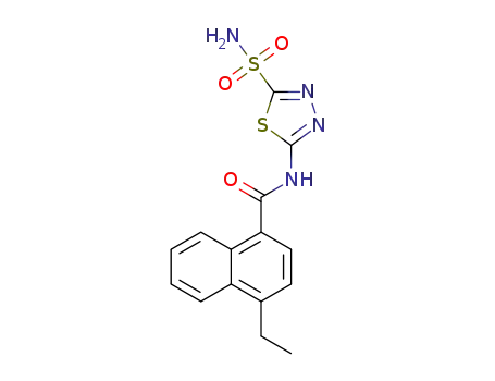 5-(4-ethyl-1-naphthoylamino)-1,3,4-thiadiazole-2-sulfonamide