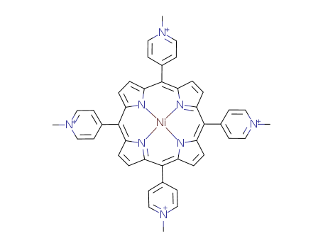 (SP-4-1)-((4,4,4,4-(21H,23H-Porphine-5,10,15,20-tetrayl)tetrakis(1-methylpyridiniumato))(2-)-N21,N22,N23,N24)nickel(4+)