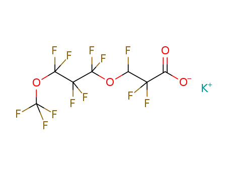 potassium 2,2,3-trifluoro-3-(1,1,2,2,3,3-hexafluoro-3-trifluoromethoxypropoxy)propionate