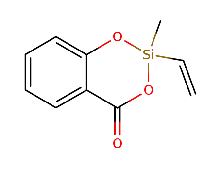 Molecular Structure of 54049-02-4 (4H-1,3,2-Benzodioxasilin-4-one, 2-ethenyl-2-methyl-)