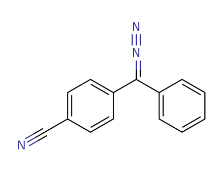 Benzonitrile, 4-(diazophenylmethyl)-