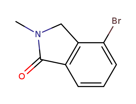 Molecular Structure of 435273-55-5 (4-BROMO-2-METHYLISOINDOLIN-1-ONE)