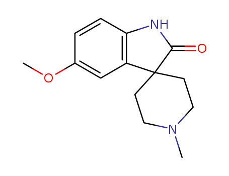 1'-METHYL-5-METHOXYSPIRO[INDOLE-3,4'-PIPERIDINE]2-1H-ONE