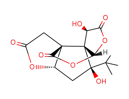 Molecular Structure of 33570-04-6 (Bilobalide)