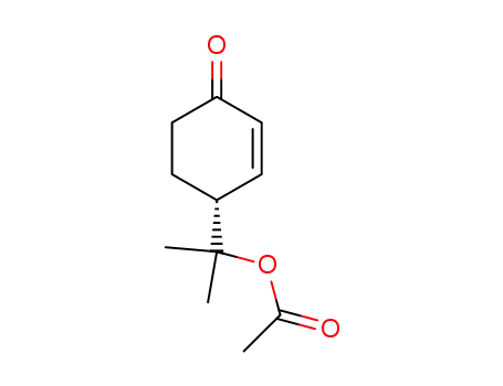 2-Cyclohexen-1-one, 4-[1-(acetyloxy)-1-methylethyl]-, (R)-