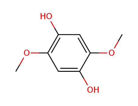 Molecular Structure of 13239-13-9 (2,5-dimethoxybenzene-1,4-diol)