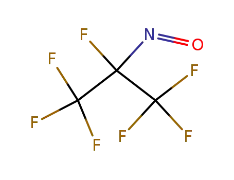 Molecular Structure of 422-98-0 (HEPTAFLUORO-2-NITROSOPROPANE)