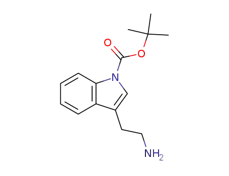 Molecular Structure of 167015-84-1 (1-BOC-TRYPTAMINE)