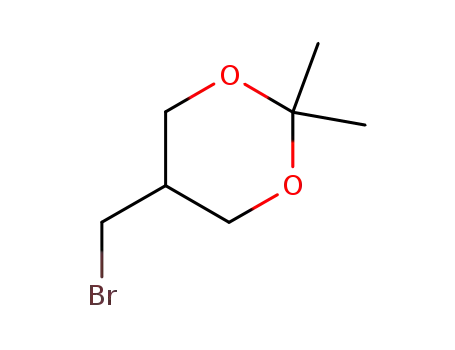Molecular Structure of 111934-94-2 (1,3-Dioxane, 5-(bromomethyl)-2,2-dimethyl-)