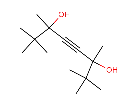 Molecular Structure of 89762-84-5 (4-Octyne-3,6-diol, 2,2,3,6,7,7-hexamethyl-)
