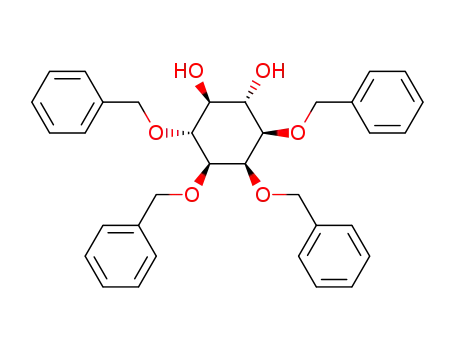Molecular Structure of 115116-22-8 (3,4,5,6-TETRAKIS(BENZYLOXY)-1,2-CYCLOHEXANEDIOL)