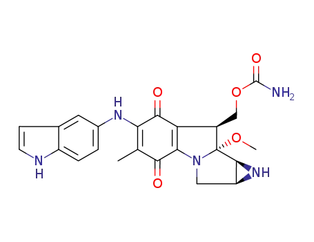 N(6)-1H-Indol-5-ylmitomycin C