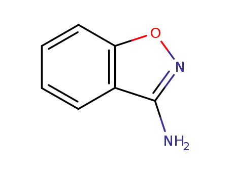 Molecular Structure of 36216-80-5 (3-Amino-1,2-benzisoxazole)