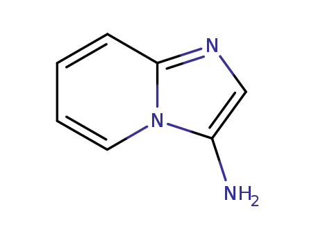 Molecular Structure of 28036-33-1 (3-AMINOIMIDAZO(1,2-A)PYRIDINE)