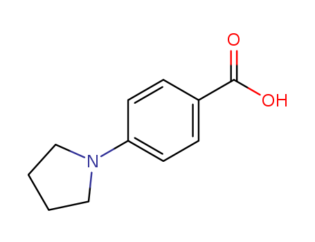 4-(1-Pyrrolidinyl)benzenecarboxylic acid 22090-27-3