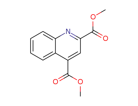 Molecular Structure of 7170-24-3 (2,4-Quinolinedicarboxylic acid, dimethyl ester)