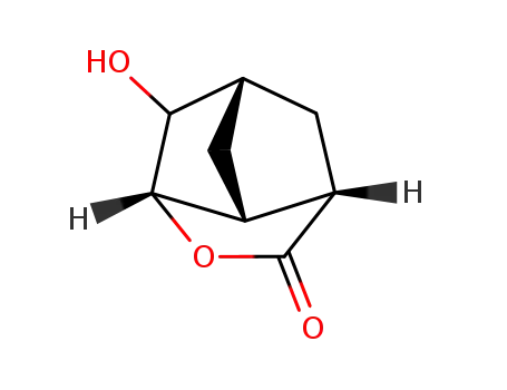Molecular Structure of 92343-46-9 (5-Hydroxynorbornane 2,6-Lactone)