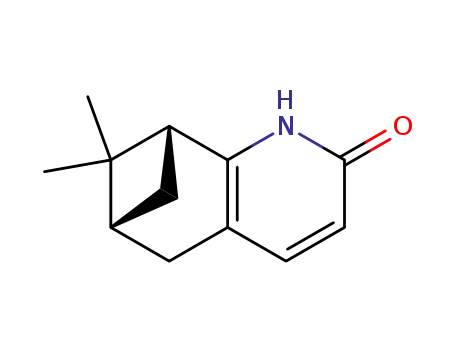 6,8-Methanoquinolin-2(1H)-one, 5,6,7,8-tetrahydro-7,7-dimethyl-,
(6R,8R)-