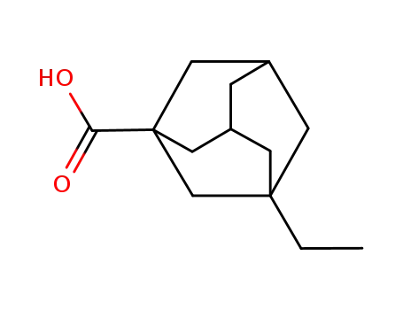Molecular Structure of 37845-05-9 (3-ETHYLADAMANTANE-1-CARBOXYLIC ACID)