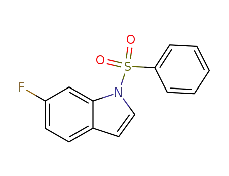 1H-Indole, 6-fluoro-1-(phenylsulfonyl)-