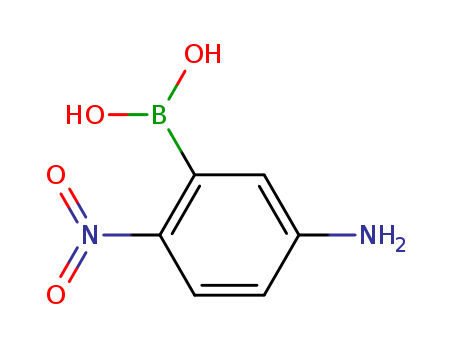 2-NITRO-5-AMINOPHENYLBORIC ACID