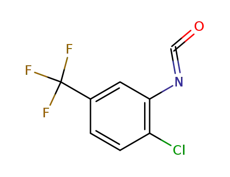 Molecular Structure of 50528-86-4 (2-CHLORO-5-(TRIFLUOROMETHYL)PHENYL ISOCYANATE)