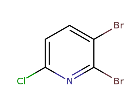 Molecular Structure of 885952-16-9 (2,3-DIBROMO-6-CHLOROPYRIDINE)