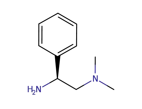 Molecular Structure of 702699-84-1 (1,2-Ethanediamine,N2,N2-dimethyl-1-phenyl-,(1S)-(9CI))