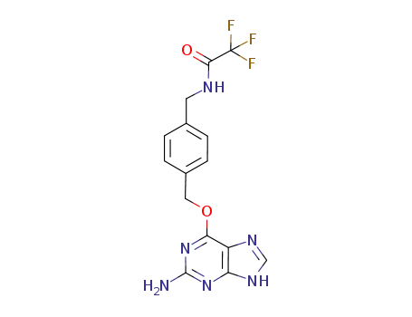 Acetamide,
N-[[4-[[(2-amino-1H-purin-6-yl)oxy]methyl]phenyl]methyl]-2,2,2-trifluoro-                                                                                                                   