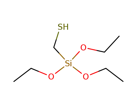 Molecular Structure of 60764-83-2 ((Mercaptomethyl)triethoxysilane)