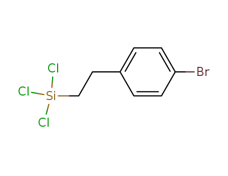 Molecular Structure of 18291-77-5 ((4-bromophenethyl)trichlorosilane)