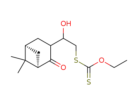 S-2-[(1R,5R)-6,6-dimethyl-2-oxobicyclo[3.1.1]heptan-3-yl]-2-hydroxyethyl O-ethyl carbonodithioate