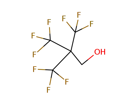 Molecular Structure of 14117-17-0 (1-Propanol, 3,3,3-trifluoro-bis-2,2-(trifluoromethyl)-)