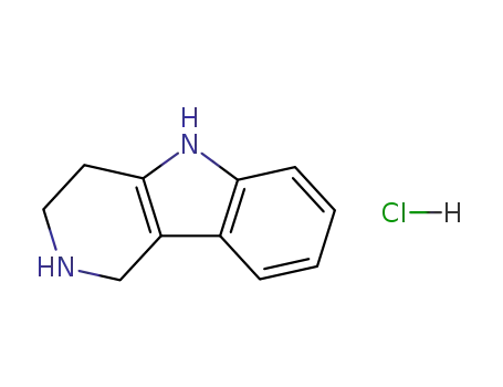Molecular Structure of 20522-30-9 (2,3,4,5-Tetrahydro-1H-pyrido[4,3-b]indole hydrochloride)