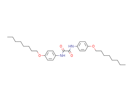 Molecular Structure of 19532-76-4 (Ethanediamide, N,N'-bis[4-(octyloxy)phenyl]-)