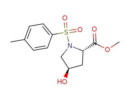 L-Proline,4-hydroxy-1-[(4-methylphenyl)sulfonyl]-, methyl ester, (4R)-