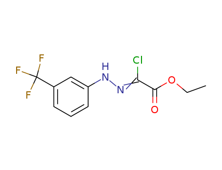 ethyl (2E)-chloro{[3-(trifluoromethyl)phenyl]hydrazono}ethanoate
